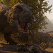 Der unangefochtene und gefürchtete Star jeder Saurier-Produktion: T-Rex.