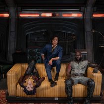 Faye Valentine, Spike Spiegel und Jet Black (von links): Kopfgeldjäger mit ganz viel Stil.