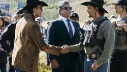 Showrunner Taylor Sheridan spinnt in seinem neuen «Yellowstone»-Spinoff «Marshals» die Geschichte um Kayce Dutton (Luke Grimes, r.) weiter.