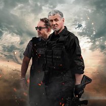 Actionstreifen vom Fliessband, der mit dem grossen Namen von Sylvester Stallone (r.) wirbt: «Armor».