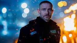 Streifencop Chris (Martin Freeman) ist eine tickende Zeitbombe.