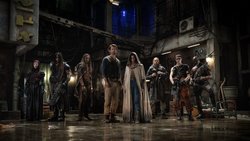 Die «Acht Samurai» um Farmer Gunnar und Ex-Kriegerin Kora (M.) befeuern in «Rebel Moon» den Widerstand gegen das Imperium.