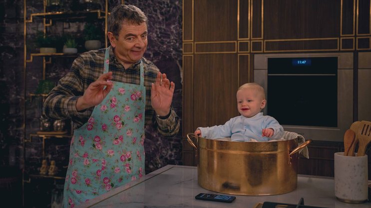 Riecht nach Ärger: Trevor Bingley (Rowan Atkinson) und Baby Jesus im Suppentopf.