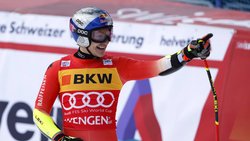 Warten auf den Abfahrtssieg: Marco Odermatt wurde 2022 und 2023 in Wengen Zweiter.