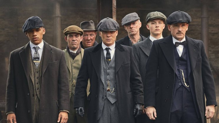 Todschick und ultrabrutal: die Peaky Blinders um Thomas Shelby (Cillian Murphy, M.).