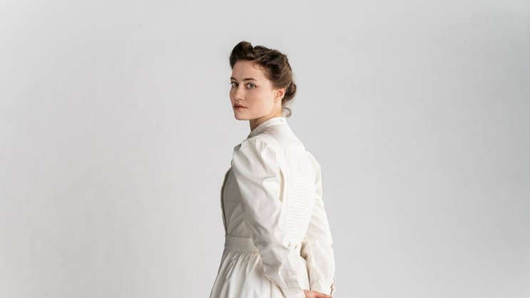 Ein «historisches» Gesicht? Dominique Devenport als Schwester Johanna Gabathuler in «Davos 1917».