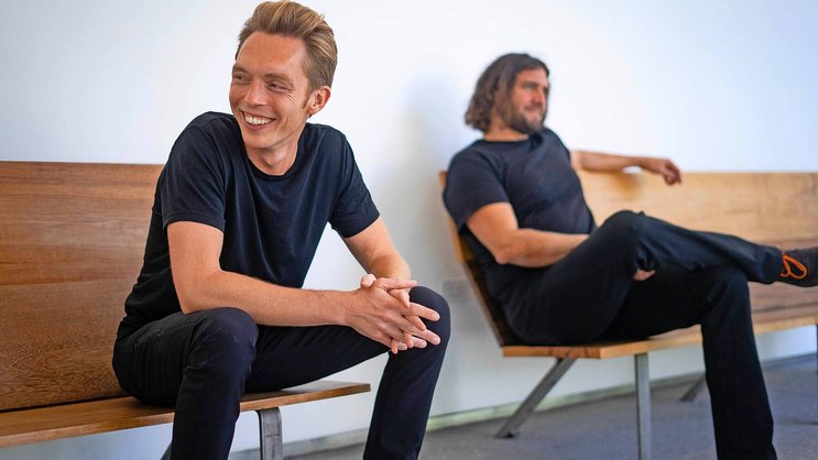 Entschlackt: Joshua Fields Millburn (l.) und Ryan Nicodemus verzichten auf (fast) alles.