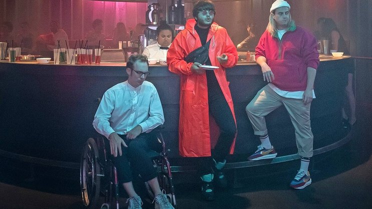 Perfekte Verbrecher? Leider nein: Superman, Philippe und Tinker (v. l.).