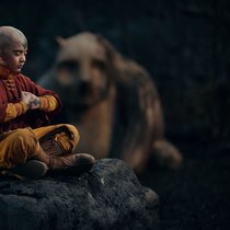 Aang (Gordon Cormier) als langersehnter Erlöser.