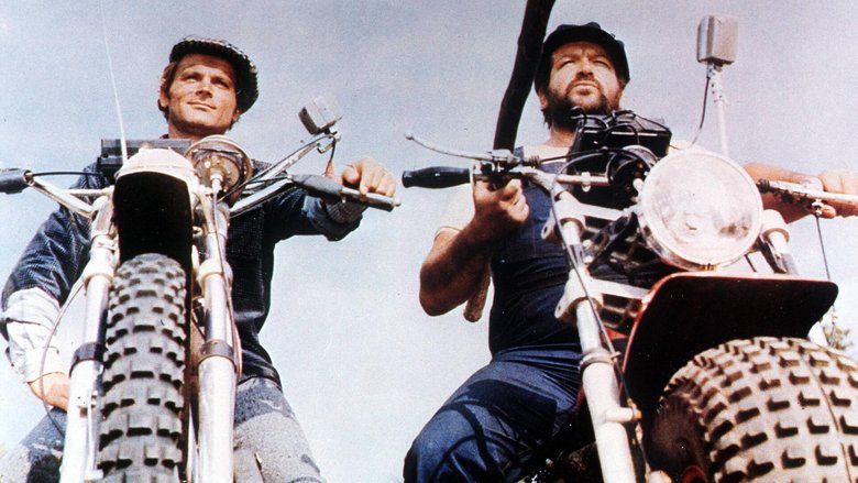 Noch heute ein Kult-Duo: Terence Hill und Bud Spencer, hier in «Zwei wie Pech und Schwefel» (1974).
