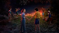Wow! Ist das etwa das 4.-Juli-Feuerwerk? Oder doch der Demogorgon?