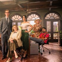 2025: «Unsere kleine Botschaft» mit Danny Exnar, Anaïs Decasper, Jonas Gygax, Susanne Kunz, Sandra Zellweger, Birgit Steinegger und Matthias Schoch (v. l.).