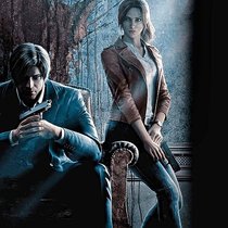 Heldenduo: Claire Redfield und Leon S. Kennedy.