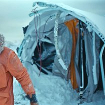 One-Man-Show: Astronom Lofthouse (George Clooney) ist in der Arktis auf sich allein gestellt.