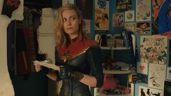 Brie Larson als Captain Marvel.