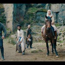 Kampfbereit: Scian, Elle, Fjall, Syndril, Callan und Zacaré (v.l.).