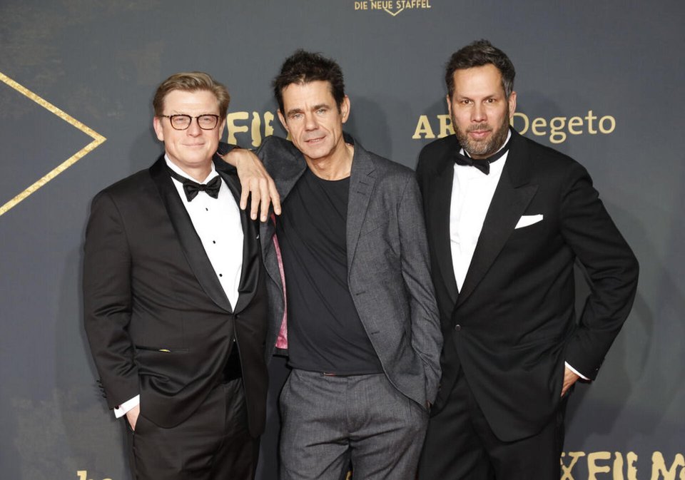 Achim von Borries, Tom Tykwer, Henk Handloegten, Deutschland, Berlin, Zoo Palast, Weltpremiere der neuen Staffel BABYLON