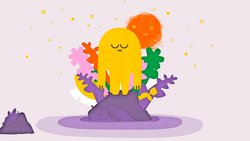 Relaxed: Der gelbe Andy kennt viele Tricks, wie man im Alltag entspannter wird.